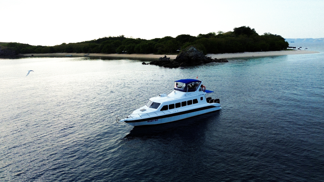Full Day Open Trip Komodo by Easy Go Akassa Speedboat - Komodo Sharing Tours