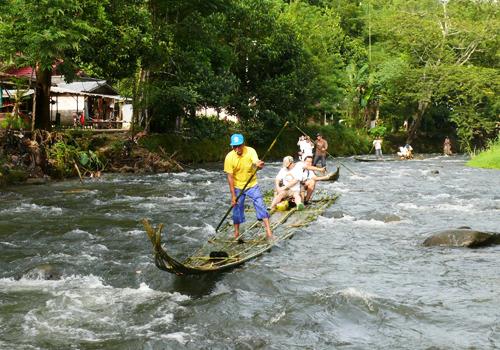 Bamboo Rafting Adventure II 5 Days - Borneo Island