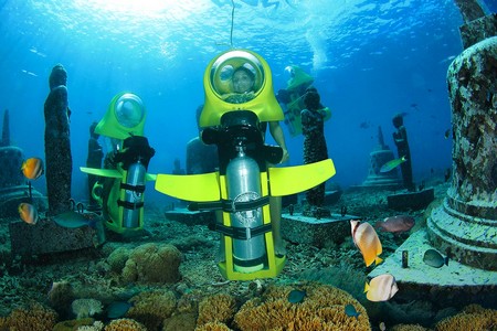 Bali Underwater Scooter - Lembongan Activities